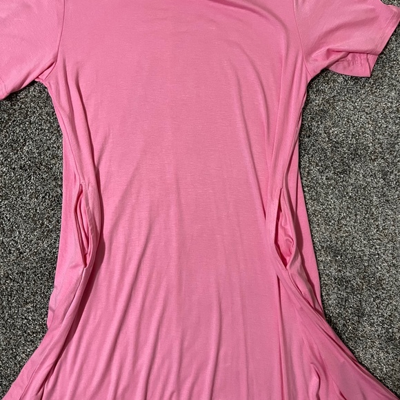 WNEEDU Women's Casual T-shirt Dress; New with Tags; Size L - Picture 4 of 13